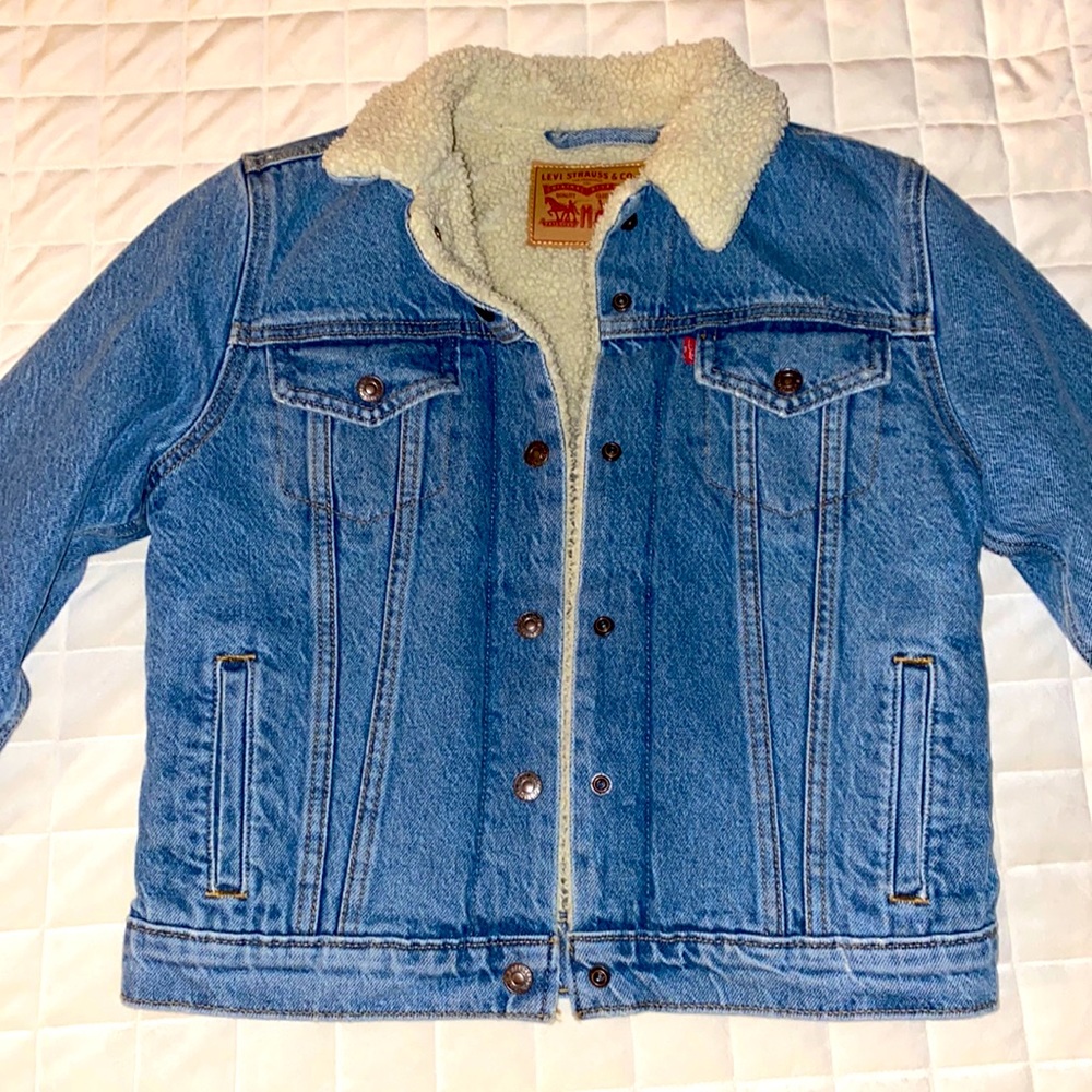 Levi’s Original Faux Fur Jean Jacket